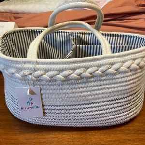 Little Luxury Diaper Caddy Organizer